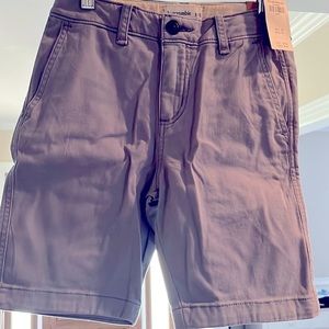 Abercrombie Kids shorts. New with tags. Size 9/10. Blue